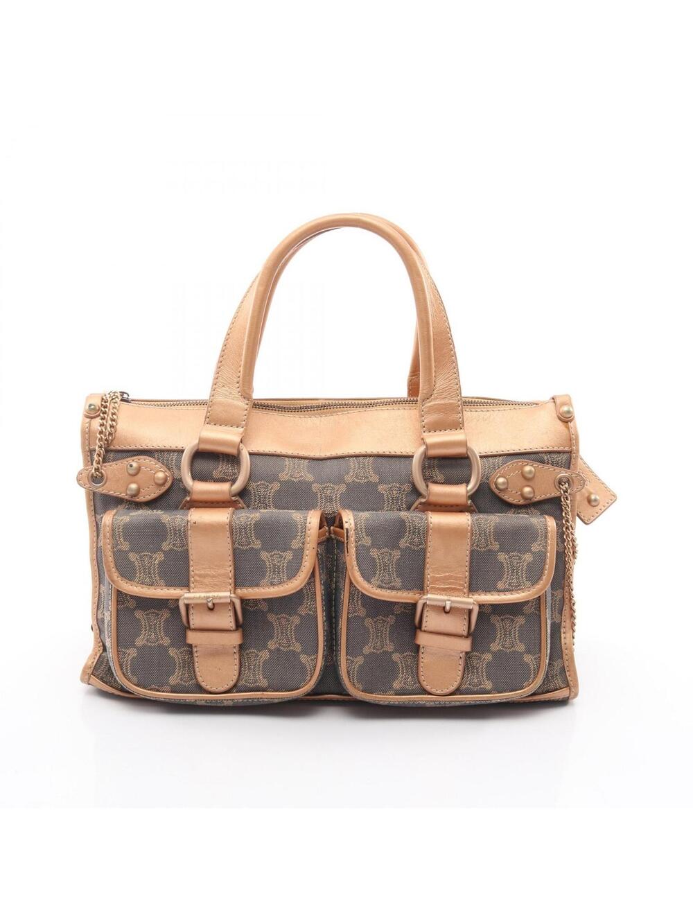 Celine Paris Macadam Handbag Canvas #278098C44B
